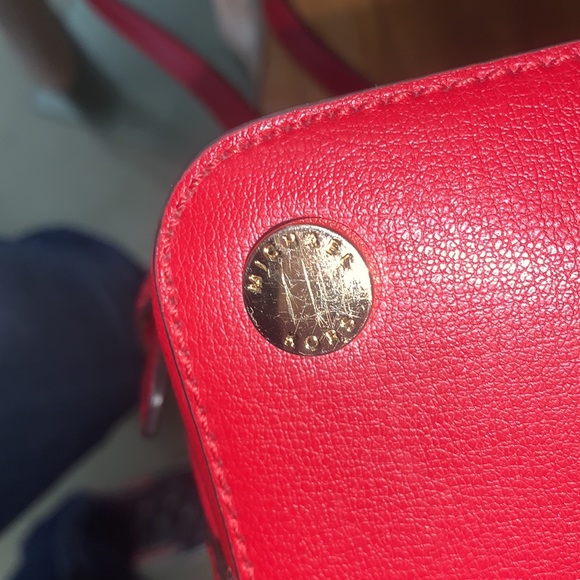 Michael Kors Backpack π in beautiful dark red w/ gold hardware - Picture 9 of 13